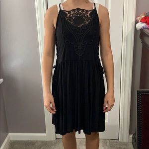 Black Flowy Summer Dress